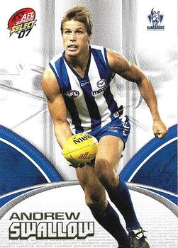 2007 Select AFL Supreme #109 Andrew Swallow Front